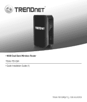 TRENDnet N600 Quick Installation Guide