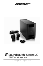 Bose SoundTouchStereo JC Wi-Fi Owner's Guide