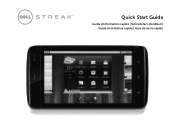 Dell Streak Quick Start Guide 2.2