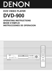Denon DVD-900 Technotes