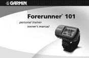Garmin Forerunner 101 Owner's Manual