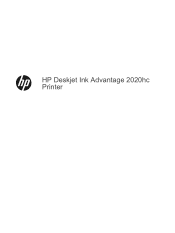 HP DeskJet Ultra Ink Advantage 2029 User Guide