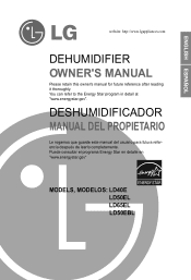 LG LD50EBL Owners Manual