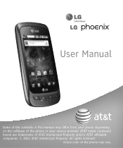 LG LGP505 Owner's Manual