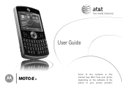Motorola MOTO Q9h global User Guide - AT&T