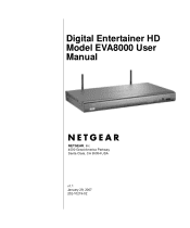 Netgear EVA8000-100NAS User Manual