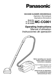 Panasonic MCCG901 MCCG901 User Guide