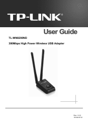 TP-Link TL-WN8200ND TL-WN8200ND V1  User Guide