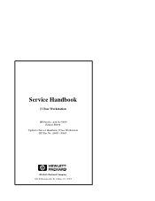 HP Visualize J7000 hp Visualize J5000, J7000 workstations service handbook (a4476-90039)