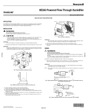 Honeywell HE360 Owner's Manual