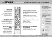 Insignia NS-1DRVCR Quick Setup Guide (English)