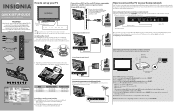 Insignia NS-42E859A11 Quick Setup Guide (English)