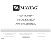 Maytag MTW5900TW Use and Care Manual