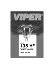 Viper 135HF Owner Manual