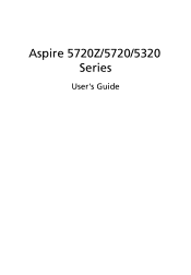 Acer Aspire 5720ZG User Manual