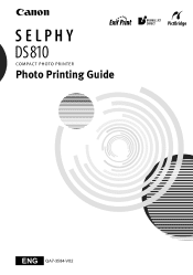 Canon DS810 Photo Printing Guide