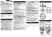 Canon VB-R11 Plenum Mounting Kit SR11-P-VB Installation Guide