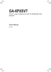 Gigabyte GA-6PXSVT Manual