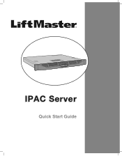 LiftMaster IPAC IPAC Server Quick Start Guide Manual