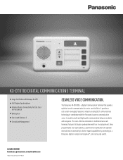Panasonic KX-DTU100 Spec Sheet August 10 2017 Special Alert