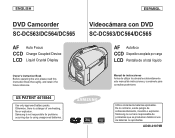 Samsung SC-DC564 Quick Guide (easy Manual) (ver.1.0) (English)