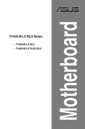 Asus F1A55-M LX PLUS R2.0 F1A55-M LX PLUS R2.0 User's Manual