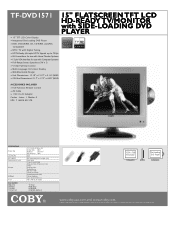 Coby TF-DVD1571 Brochure