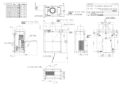Sanyo PDG-DHT8000L Drawing (with Lens LNS-S51)