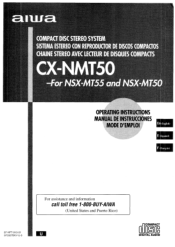 AIWA CX-NMT50 Operating Instructions