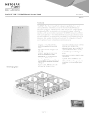 Netgear WN370-Wall Product Data Sheet
