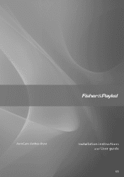 Fisher and Paykel DE7027P2 User Guide