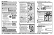 Frigidaire FGHB2844LP Installation Instructions (All Languages)