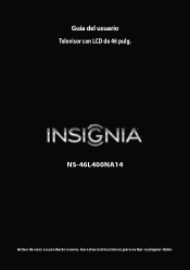 Insignia NS-46L400NA14 (Spanish)