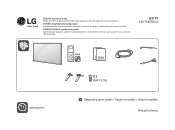 LG 43UT640S0UA Owners Manual