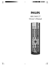Philips SRU3005 User manual