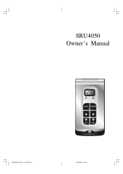 Philips SRU4050 User manual