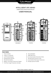 CyberPower CP1500AVRLCD User Manual