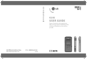 LG KG195 User Guide