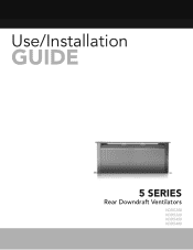 Viking VDD5450 Installation Instructions