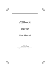 ASRock M3N78D User Manual