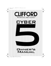 Clifford Cyber 5 Owners Guide
