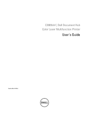 Dell C2665dnf Dell  | Dell Document Hub Color Laser Multifunction Printer Users Guide