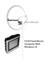 Intermec CV30 CV30 Fixed Mount Computer With Windows CE User's Manual