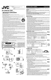 JVC TK-C920U Instructions