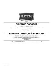 Maytag MEC7430BS Use & Care Guide