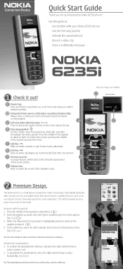Nokia 6235i Nokia 6235i MetroPCS Quick Start Guide US English