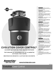 InSinkErator Evolution Cover Control Owners Manual