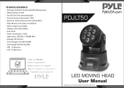 Pyle PDJLT50 Instruction Manual