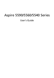 Acer Aspire 5560G User Manual