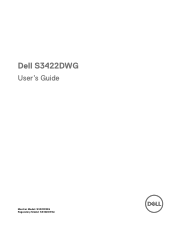 Dell 34 Curved Gaming S3422DWG S3422DWG Monitor Users Guide